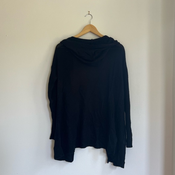 Becaal Black Hooded Cardigan - Picture 2 of 4